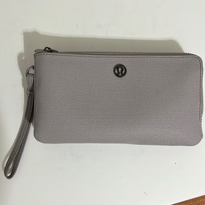 Lululemon Athletica Gray Wristlet Bag